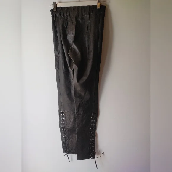 Taylor Lash X The Namesake Lace Up Leather Legging Size XS - Picture 4 of 6